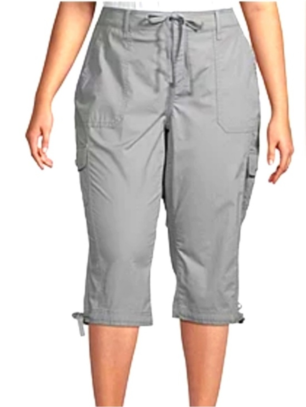St. John's Bay Gray Utility Pants with Button Detail NWOT size 20W